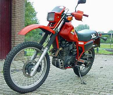 Honda XL600R uit 1986